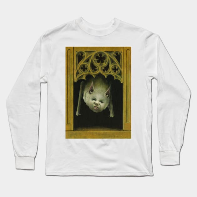 Baby Vampire Bat Long Sleeve T-Shirt by mictomart